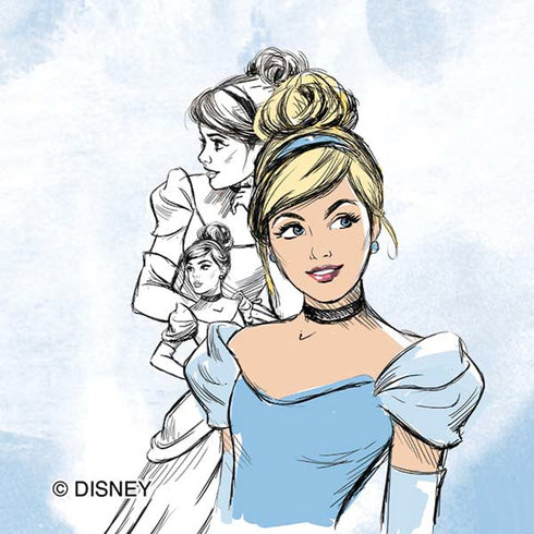 Disney Princess Cinderella Sketch Moto E5 Play Skin